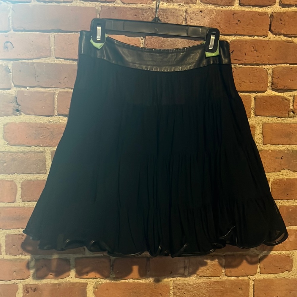 Elizabeth & James Vintage Black Skirt